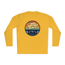 Load image into Gallery viewer, Greetings From New Smyrna Beach Credit Card Captain Long Sleeve Tee