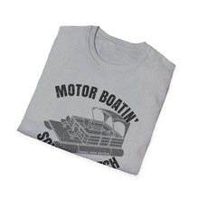 Load image into Gallery viewer, Motor Boatin' Son of a B*tch Funny Credit Card Captain Softstyle T-Shirt