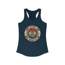 Load image into Gallery viewer, Sorry For What I Said While Docking the Boat Funny Credit Card Captain Women's Racerback Tank