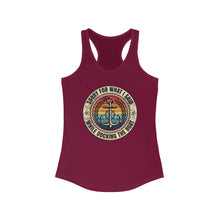 Load image into Gallery viewer, Sorry For What I Said While Docking the Boat Funny Credit Card Captain Women's Racerback Tank