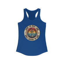 Load image into Gallery viewer, Sorry For What I Said While Docking the Boat Funny Credit Card Captain Women's Racerback Tank