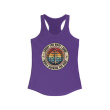 Load image into Gallery viewer, Sorry For What I Said While Docking the Boat Funny Credit Card Captain Women's Racerback Tank