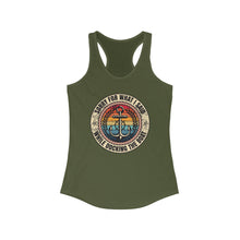 Load image into Gallery viewer, Sorry For What I Said While Docking the Boat Funny Credit Card Captain Women's Racerback Tank