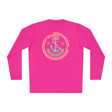 Load image into Gallery viewer, Credit Card Captain Official Broken Anchor Colored Logo Front and Back Lightweight Long Sleeve Tee