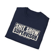 Load image into Gallery viewer, Sh*t Show Supervisor Official Credit Card Captain Funny Softstyle T-Shirt