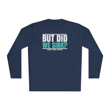 Load image into Gallery viewer, But Did We Sink? Official Credit Card Captain Funny Lightweight Long Sleeve Tee