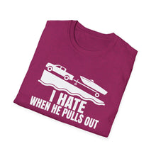 Load image into Gallery viewer, I Hate When He Pulls Out Official Credit Card Captain Funny Softstyle T-Shirt