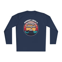 Load image into Gallery viewer, Nobody Likes a Ramp Camper Official Credit Card Captain Lightweight Long Sleeve Tee