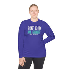 Load image into Gallery viewer, But Did We Sink? Official Credit Card Captain Funny Lightweight Long Sleeve Tee
