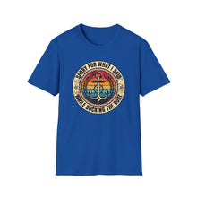 Load image into Gallery viewer, Sorry For What I Said While Docking the Boat Funny Credit Card Captain Softstyle T-Shirt