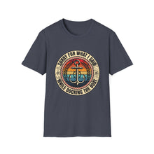 Load image into Gallery viewer, Sorry For What I Said While Docking the Boat Funny Official Credit Card Captain- T-Top Design Softstyle T-Shirt