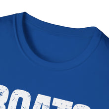 Load image into Gallery viewer, Boats Well With Others Official Credit Card Captain Softstyle T-Shirt