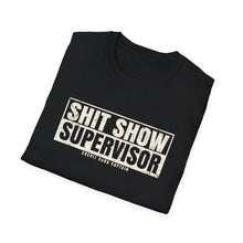 Load image into Gallery viewer, Sh*t Show Supervisor Official Credit Card Captain Funny Softstyle T-Shirt