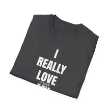 Load image into Gallery viewer, I really love my wife Funny Official Credit Card Captain- T-Top Design Softstyle T-Shirt