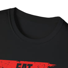 Load image into Gallery viewer, Eat, Sleep, Fish, Repeat Official Credit Card Captain Softstyle T-Shirt
