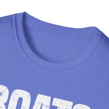 Load image into Gallery viewer, Boats Well With Others Official Credit Card Captain Softstyle T-Shirt
