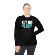 Load image into Gallery viewer, But Did We Sink? Official Credit Card Captain Funny Lightweight Long Sleeve Tee