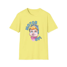 Load image into Gallery viewer, HayHay Says, "Motor Up!" Official Credit Card Captain Softstyle T-Shirt