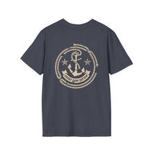 Load image into Gallery viewer, Credit Card Captain Official Broken Anchor Logo Softstyle T-Shirt