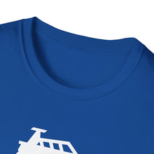 Load image into Gallery viewer, CAUTION! Student Boater! Official Credit Card Captain Funny Softstyle T-Shirt