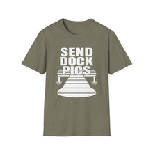Load image into Gallery viewer, Send Dock Pics Funny Credit Card Captain Softstyle T-Shirt