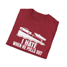 Load image into Gallery viewer, I Hate When He Pulls Out Official Credit Card Captain Funny Softstyle T-Shirt