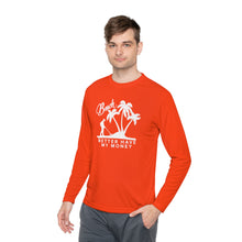 Load image into Gallery viewer, Beach Better Have My Money Metal Detector Funny Lightweight Long Sleeve Tee