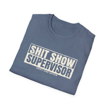 Load image into Gallery viewer, Sh*t Show Supervisor Official Credit Card Captain Funny Softstyle T-Shirt