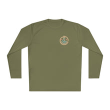 Load image into Gallery viewer, Credit Card Captain Official Broken Anchor Colored Logo Front and Back Lightweight Long Sleeve Tee