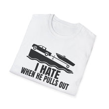 Load image into Gallery viewer, I Hate When He Pulls Out Official Credit Card Captain Funny Softstyle T-Shirt