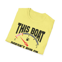 Load image into Gallery viewer, This Boat Doesn't Run on Thanks Funny Credit Card Captain Softstyle T-Shirt