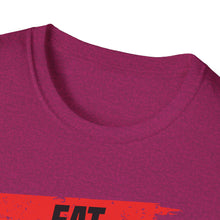 Load image into Gallery viewer, Eat, Sleep, Fish, Repeat Official Credit Card Captain Softstyle T-Shirt
