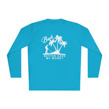 Load image into Gallery viewer, Beach Better Have My Money Metal Detector Funny Lightweight Long Sleeve Tee