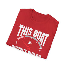 Load image into Gallery viewer, This Boat Doesn't Run on Thanks Funny Credit Card Captain Softstyle T-Shirt