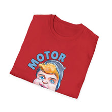 Load image into Gallery viewer, HayHay Says, "Motor Up!" Official Credit Card Captain Softstyle T-Shirt