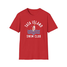 Load image into Gallery viewer, Tata Island Swim Club Funny Credit Card Captain Softstyle T-Shirt