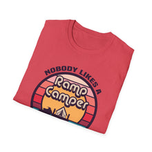 Load image into Gallery viewer, Nobody Likes a Ramp Camper Official Credit Card Captain Softstyle T-Shirt