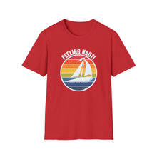 Load image into Gallery viewer, Feeling Nauti Sailboat Official Credit Card Captain Softstyle T-Shirt