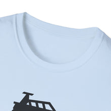 Load image into Gallery viewer, CAUTION! Student Boater! Official Credit Card Captain Funny Softstyle T-Shirt