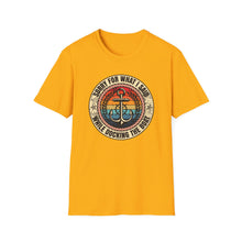 Load image into Gallery viewer, Sorry For What I Said While Docking the Boat Funny Credit Card Captain Softstyle T-Shirt