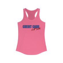 Load image into Gallery viewer, Official Credit Card Captain Logo Women's Racerback Tank