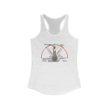 Load image into Gallery viewer, Whiskey Throttle Diagram Credit Card Captain Funny Women's Racerback Tank