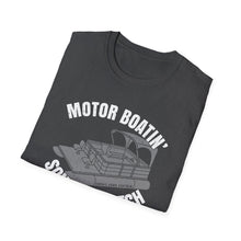 Load image into Gallery viewer, Motor Boatin' Son of a B*tch Funny Credit Card Captain Softstyle T-Shirt