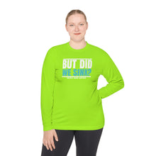 Load image into Gallery viewer, But Did We Sink? Official Credit Card Captain Funny Lightweight Long Sleeve Tee