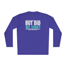 Load image into Gallery viewer, But Did We Sink? Official Credit Card Captain Funny Lightweight Long Sleeve Tee