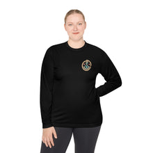 Load image into Gallery viewer, Credit Card Captain Official Broken Anchor Colored Logo Front and Back Lightweight Long Sleeve Tee