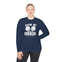 Load image into Gallery viewer, Show Me Your Bobbers Official Credit Card Captain Funny Lightweight Long Sleeve Tee