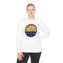Load image into Gallery viewer, Greetings From New Smyrna Beach Credit Card Captain Long Sleeve Tee