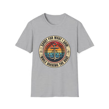Load image into Gallery viewer, Sorry For What I Said While Docking the Boat Funny Official Credit Card Captain- T-Top Design Softstyle T-Shirt