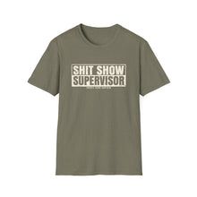 Load image into Gallery viewer, Sh*t Show Supervisor Official Credit Card Captain Funny Softstyle T-Shirt